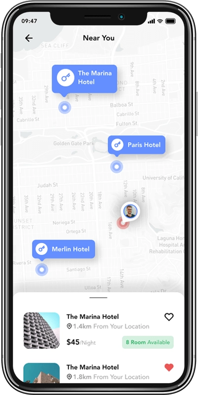 Airbnb like App Development