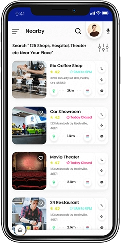 All-in-one Delivery App Screen