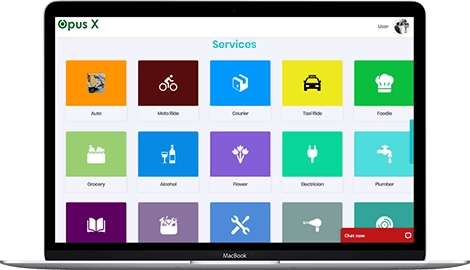 Book any services through website or call