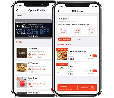 iOS app of our Gojek script