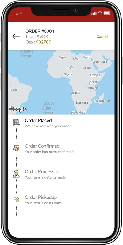check out screen for Grocery Ecommerce Script