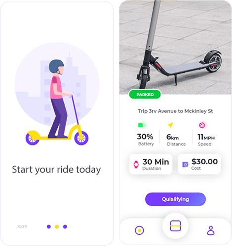 LimeBike App Clone Development