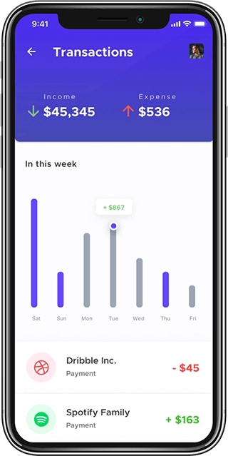 Transaction Process Of E-wallet Clone App
