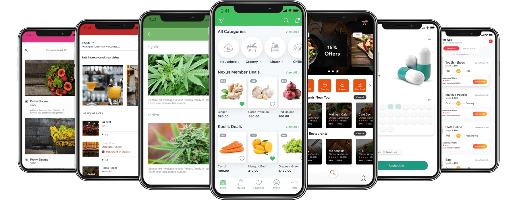 All in one Grabit Clone Delivery App Solution