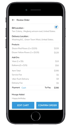 Uber For Flower Delivery