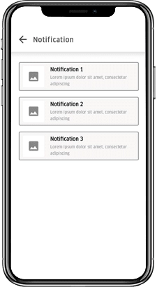 Notifications App Screen