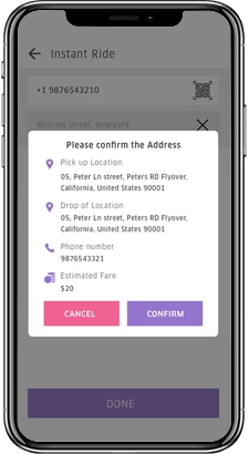 Instant request App Screen