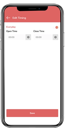 Food delivery app restaurant availabilty