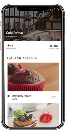 on-demand food delivery app